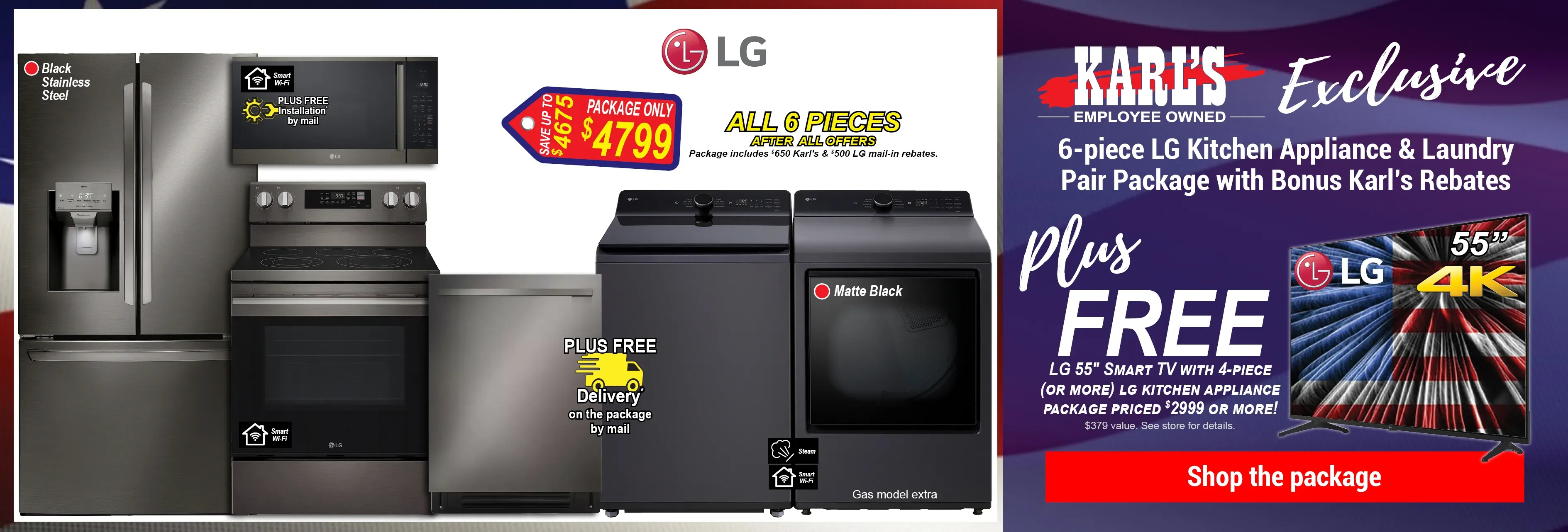 LG TV pkg promo